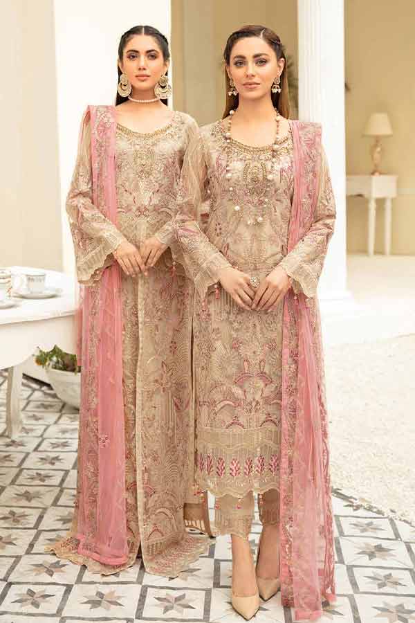 Ramsha Minhal Chiffon`22 Vol-5 D#503