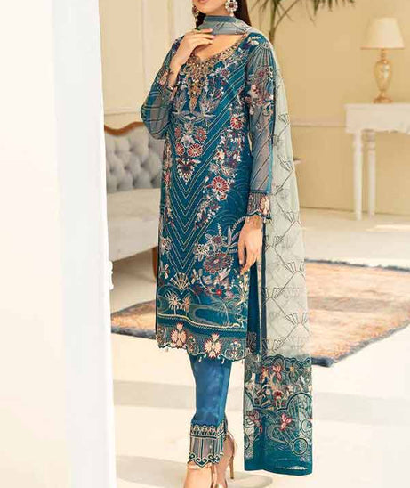 Ramsha Minhal Chiffon`22 Vol-5 D#504