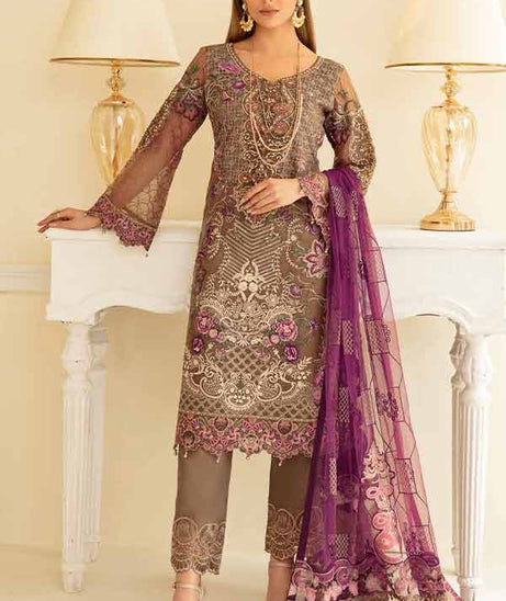Ramsha Minhal Chiffon`22 Vol-5 D#505