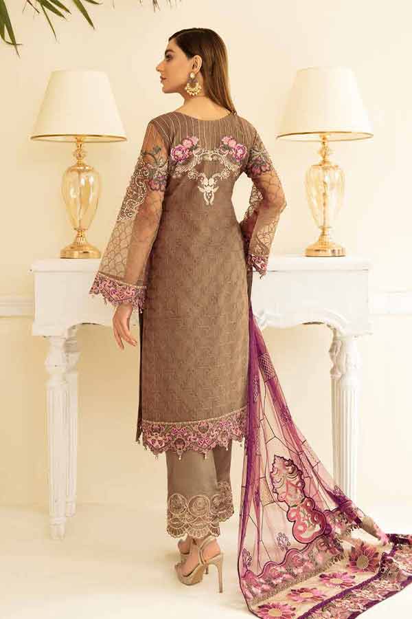 Ramsha Minhal Chiffon`22 Vol-5 D#505