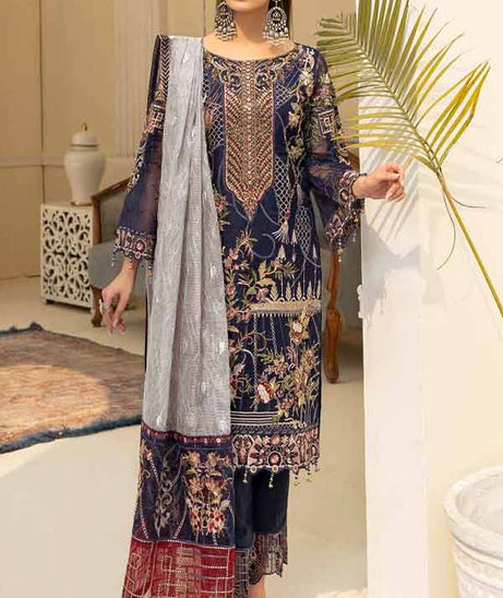 Ramsha Minhal Chiffon`22 Vol-5 D#508