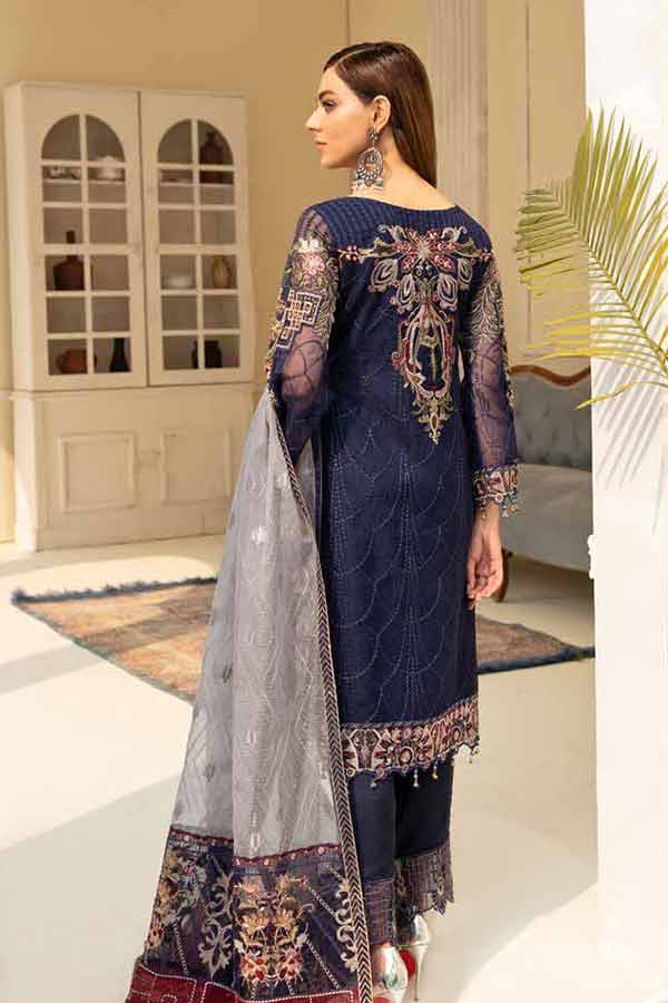 Ramsha Minhal Chiffon`22 Vol-5 D#508