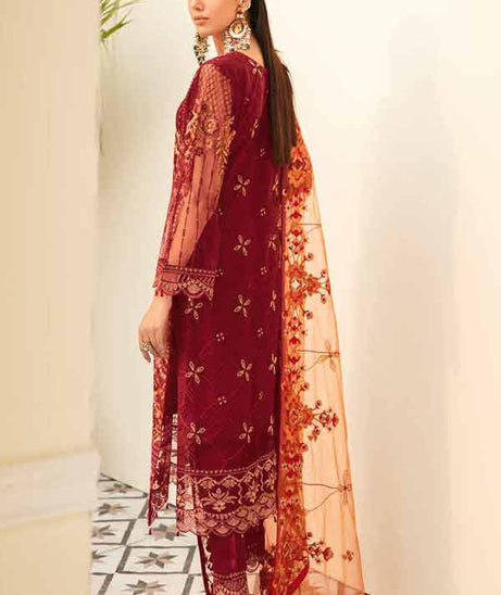 Ramsha Minhal Chiffon`22 Vol-5 D#510