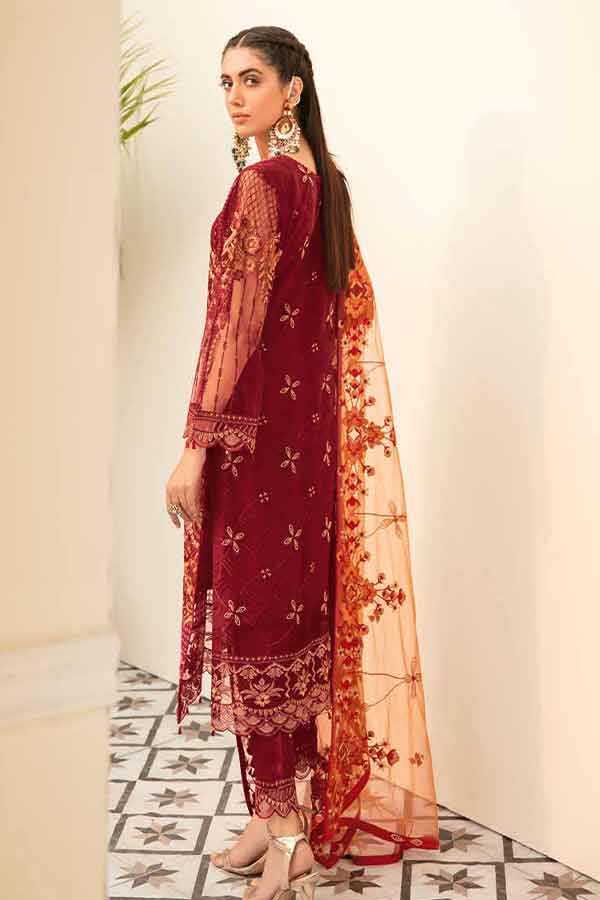 Ramsha Minhal Chiffon`22 Vol-5 D#510