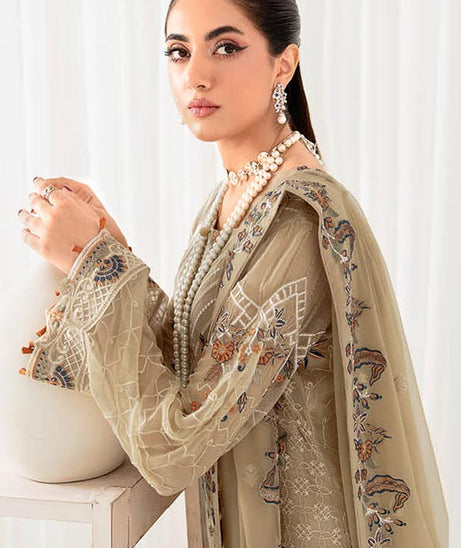 Ramsha Rangoon Chiffon`23 Vol-10 D#1001