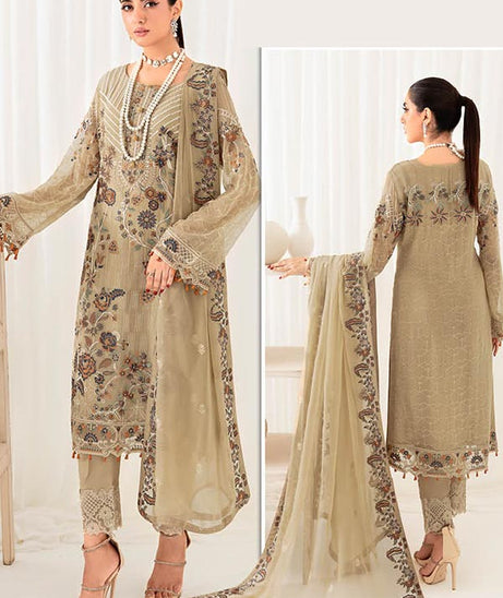 Ramsha Rangoon Chiffon`23 Vol-10 D#1001