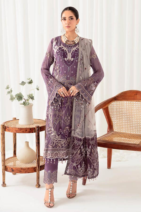 Ramsha Rangoon Chiffon`23 Vol-10 D#1002
