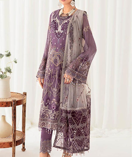 Ramsha Rangoon Chiffon`23 Vol-10 D#1002