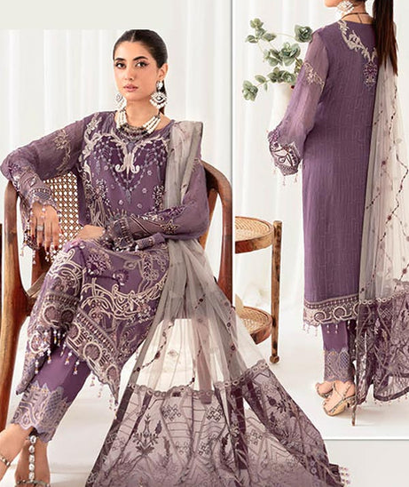 Ramsha Rangoon Chiffon`23 Vol-10 D#1002