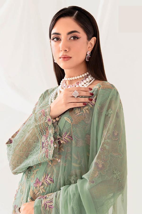 Ramsha Rangoon Chiffon`23 Vol-10 D#1003