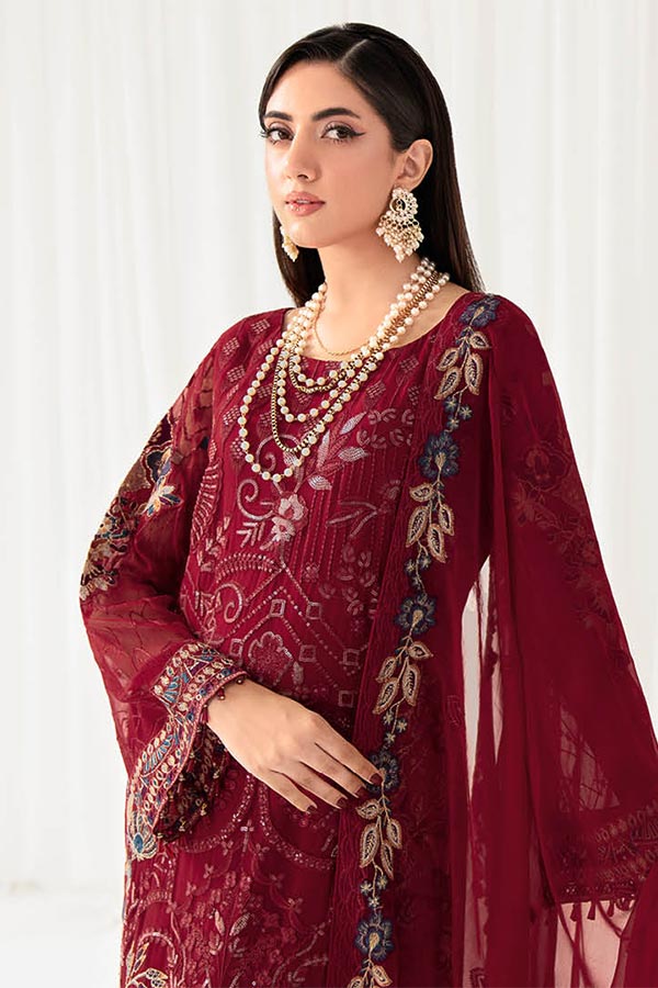 Ramsha Rangoon Chiffon`23 Vol-10 D#1004