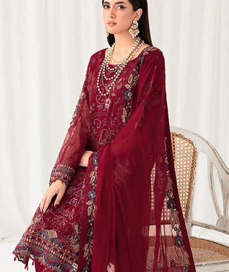 Ramsha Rangoon Chiffon`23 Vol-10 D#1004