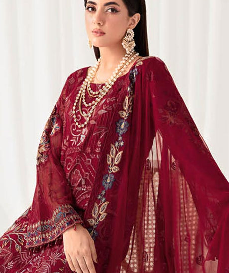 Ramsha Rangoon Chiffon`23 Vol-10 D#1004