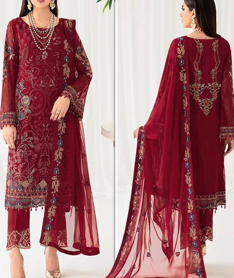 Ramsha Rangoon Chiffon`23 Vol-10 D#1004