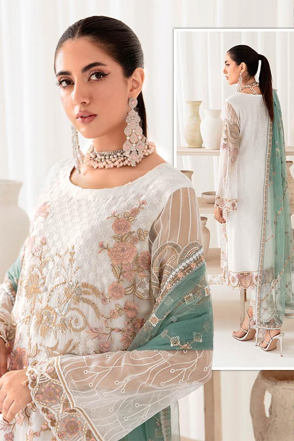 Ramsha Rangoon Chiffon`23 Vol-10 D#1005
