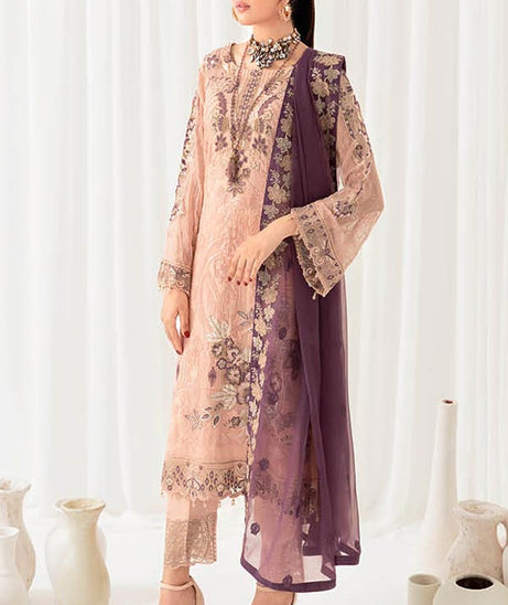 Ramsha Rangoon Chiffon`23 Vol-10 D#1007