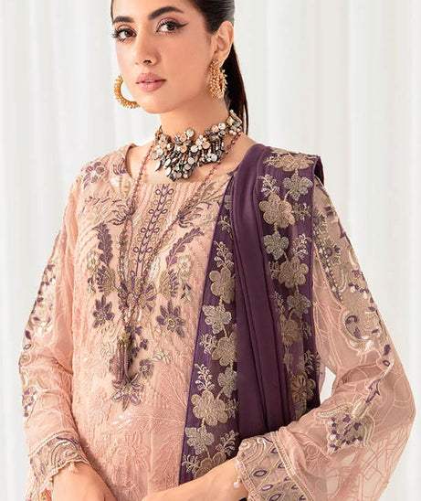 Ramsha Rangoon Chiffon`23 Vol-10 D#1007