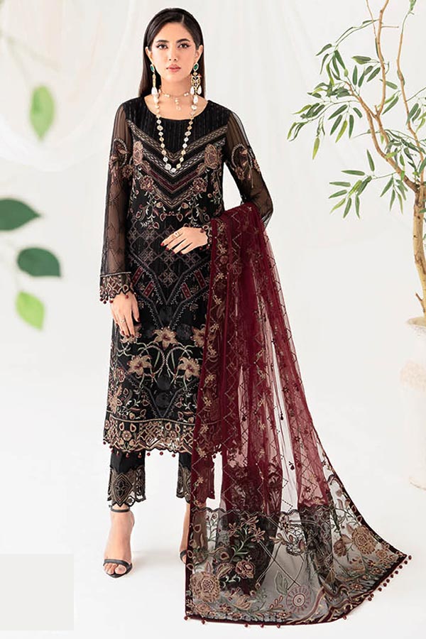 Ramsha Rangoon Chiffon`23 Vol-10 D#1008