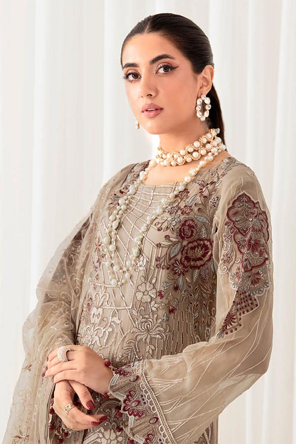 Ramsha Rangoon Chiffon`23 Vol-10 D#1009