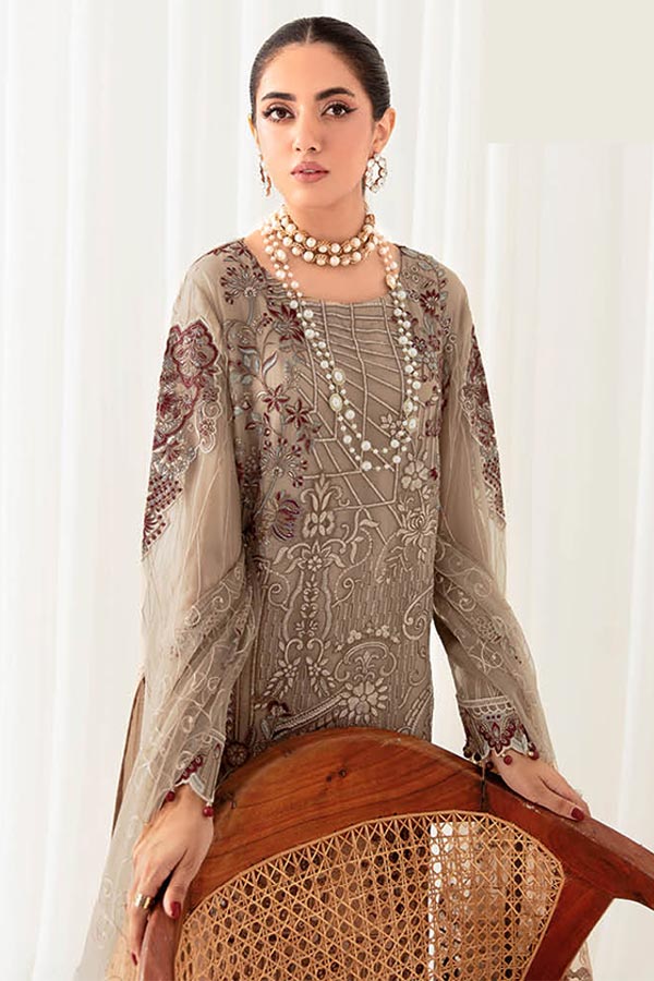 Ramsha Rangoon Chiffon`23 Vol-10 D#1009
