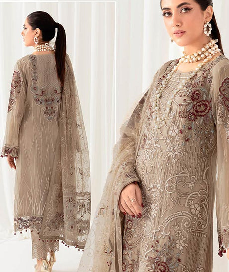 Ramsha Rangoon Chiffon`23 Vol-10 D#1009