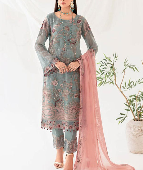 Ramsha Rangoon Chiffon`23 Vol-10 D#1010