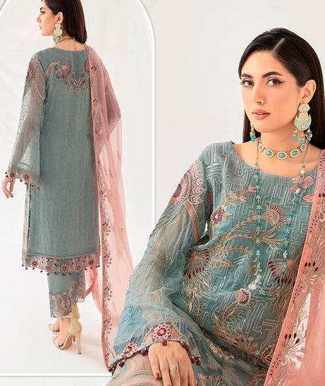 Ramsha Rangoon Chiffon`23 Vol-10 D#1010