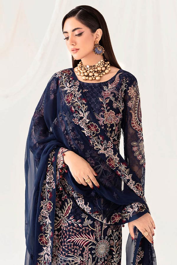 Ramsha Rangoon Chiffon`23 Vol-10 D#1011