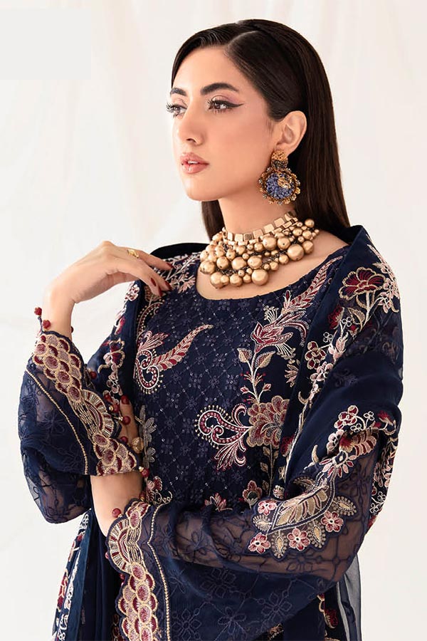 Ramsha Rangoon Chiffon`23 Vol-10 D#1011