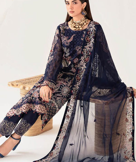 Ramsha Rangoon Chiffon`23 Vol-10 D#1011
