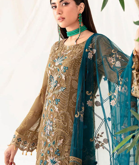 Ramsha Rangoon Chiffon`23 Vol-10 D#1012