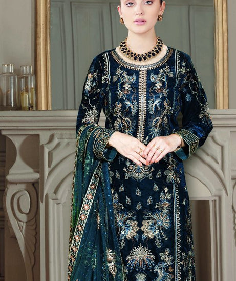 Ramsha Velvet Collection`22 VF#401 (Zinc)