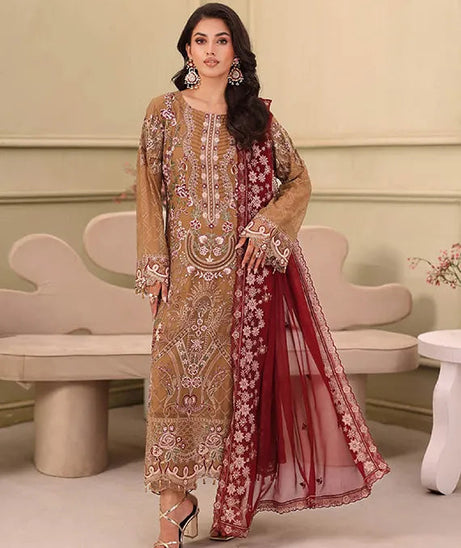 Ramsha Chiffon Collection`25 Vol-27 F#2702