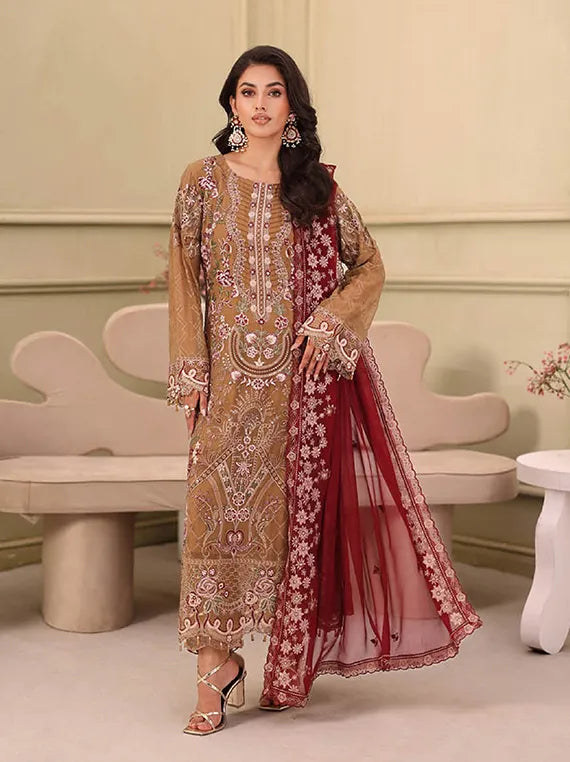 Ramsha Chiffon Collection`25 Vol-27 F#2702