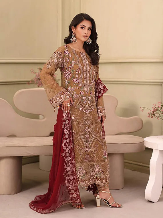 Ramsha Chiffon Collection`25 Vol-27 F#2702