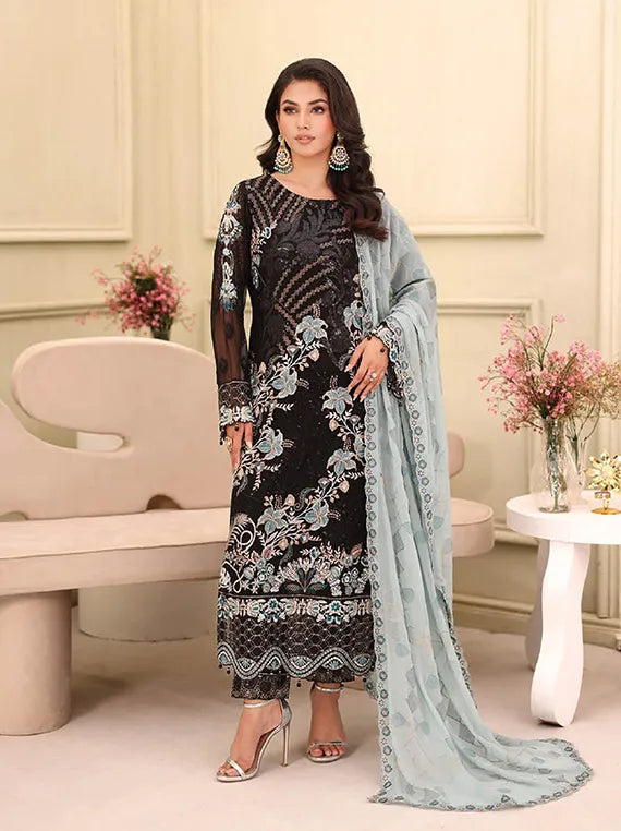 Ramsha Chiffon Collection`25 Vol-27 F#2703