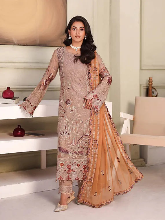 Ramsha Chiffon Collection`25 Vol-27 F#2708