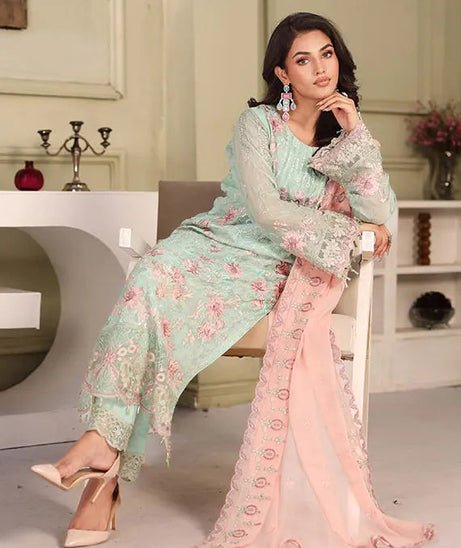 Ramsha Chiffon Collection`25 Vol-27 F#2710