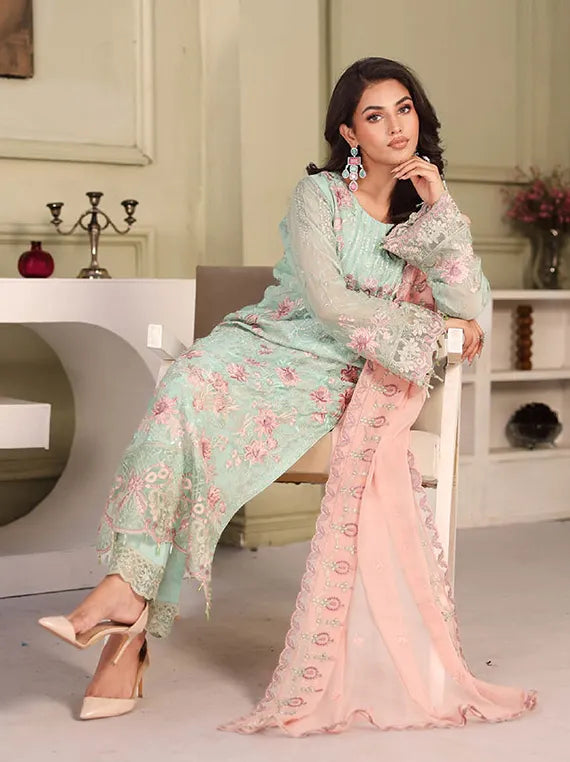 Ramsha Chiffon Collection`25 Vol-27 F#2710