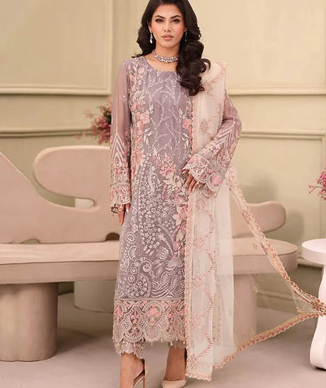 Ramsha Chiffon Collection`25 Vol-27 F#2712