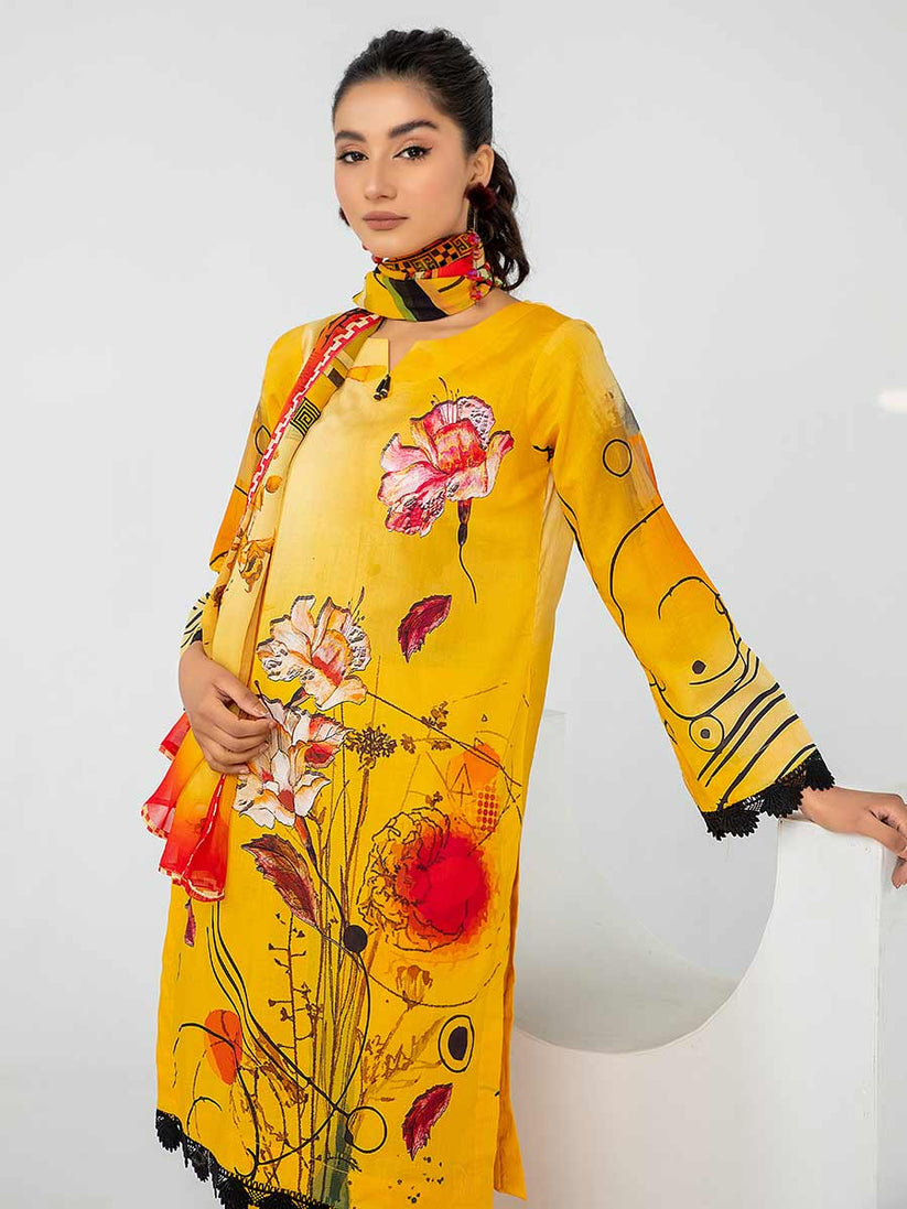 Aalaya Rang-E-Ronak Lawn'24 Vol-02 D#02