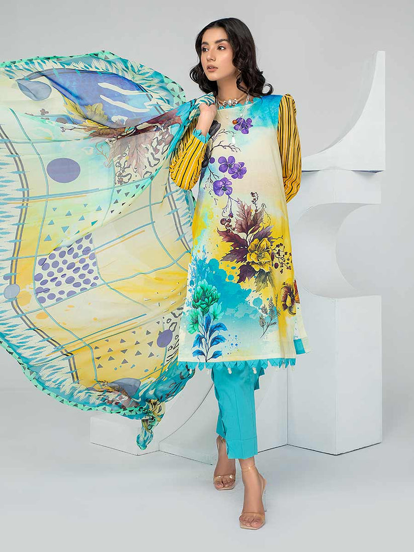 Aalaya Rang-E-Ronak Lawn'24 Vol-02 D#09