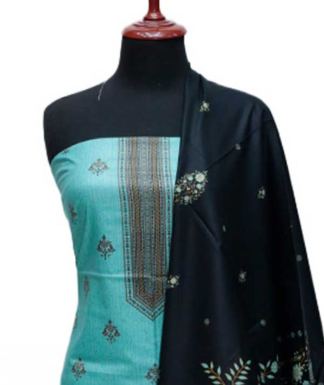 Rang Jaa Digital Linen`24 D#24406 L-Ferozi