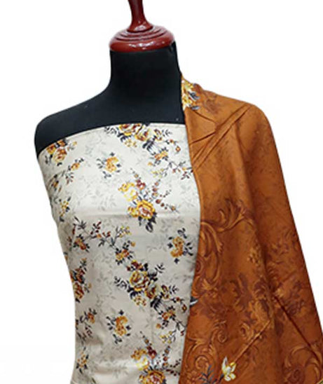 Rang Jaa Digital Linen`24 D#24417 Fawn