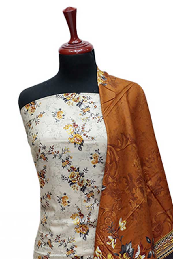 Rang Jaa Digital Linen`24 D#24417 Fawn