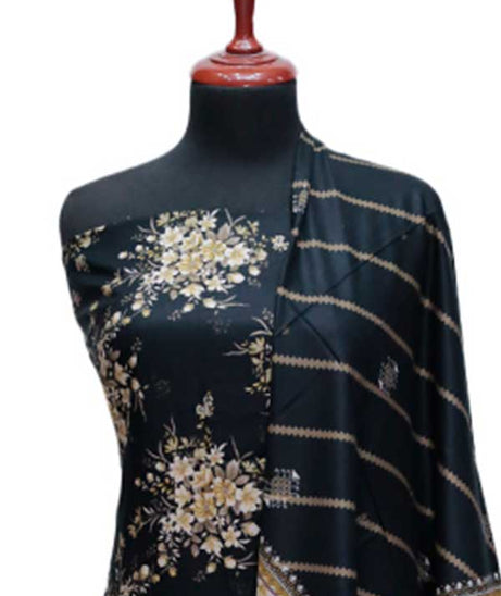 Rang Jaa Digital Linen`24 D#24418 Black