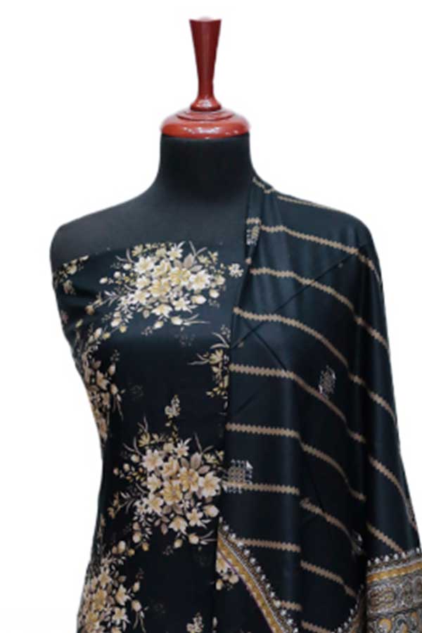 Rang Jaa Digital Linen`24 D#24418 Black