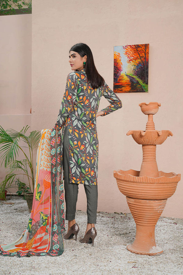 Rang Mehal Winter Collection`21 (D Grey)