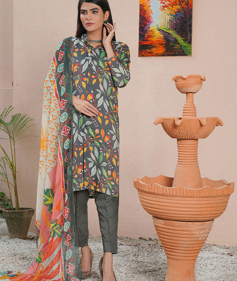 Rang Mehal Winter Collection`21 (D Grey)