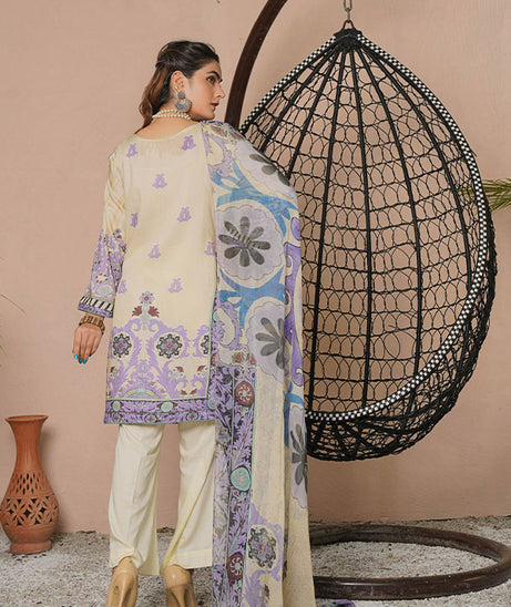 Rang Mehal Winter Collection`21 (Fawn)